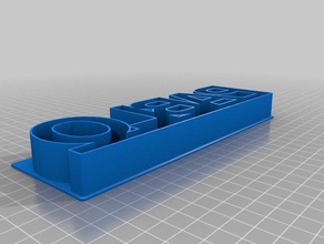 pablo cookie cutter cucina pranzo personalizzato 3d print model - Mito3D