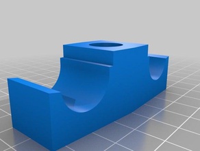 skid steer hidráulico titular de la manguera partes forro superior soporte tubo revestimiento 3d print model - Mito3D