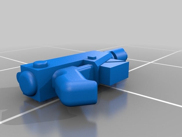 laser pistol 28mm props 28mmscale laspistol sci fi weapon wh40k 3D print model - Mito3D