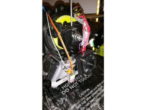 taz 6 cooling fan shroud bl touch mount 3d printer parts bltouch lulzbot 3d print model - Mito3D