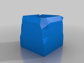 mini cubical sculptures art cube storage 3d print model - Mito3D