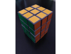 3x3x4 quebra-cabeças Quebra-cabeça 3d puzzles cubo de quebra-cabeça rubik rubiks rubikscube cube mod sinuoso twistypuzzes jogo em do enigma 3d print model - Mito3D