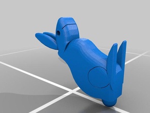 easter bunny 3d printing 3d print model - Mito3D