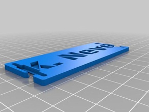 my customized molle name tag text size 16 sport outdoors 3d print model - Mito3D