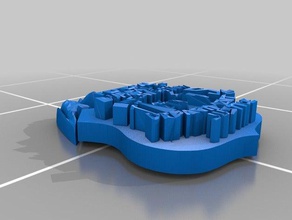 fbı rozeti altıncı ölçek aksiyon figürleri oyuncak oyun aksesuarlar aksesuar 3d print model - Mito3D