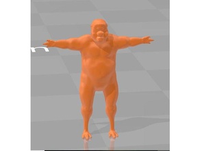 cyclops modelo de corpo criaturas 3d print model - Mito3D