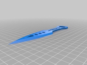 apex efsaneler kunai bıçağı baskı 15 ölçek sahne 3d print model - Mito3D