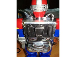robô comandante do iii tampa da bateria brinquedo jogo os acessórios a parte vintage 3d print model - Mito3D