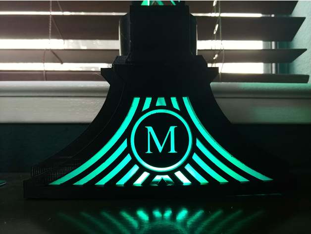 bridge lamp tweaks 3d printing 3D print model - Mito3D