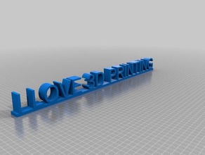 love 3d printing model furniture 3d print model - Mito3D