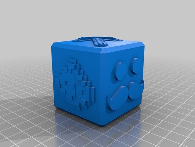 mumbo jumbo küp 3D print model - Mito3D