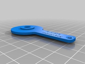 auto paraurti master key fai da te 3d print model - Mito3D