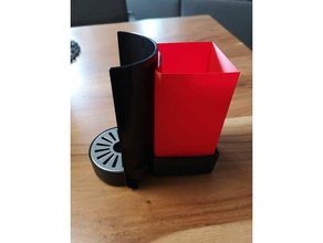 kapselbeh&aumllter yedek parçalar kapsül kabuğu aldi kase kahve makinesi kap yapay behlter expressi dalga düzeltme kaffee kapselbehlter mutfak 3d print model - Mito3D