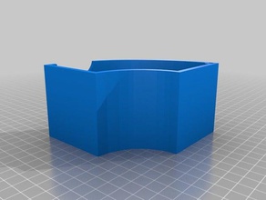 hatchbox bobine contenant trou de boulon organisation 3d print model - Mito3D