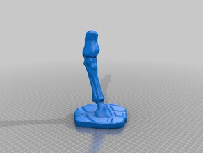 cavallo gamba ossa animali 3d print model - Mito3D