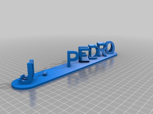 julio hijos signos logotipos personalizado 3D print model - Mito3D