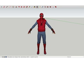 novo homem-aranha A impressão 3d vingadores endgame marvel a comics o homem aranha 3d print model - Mito3D