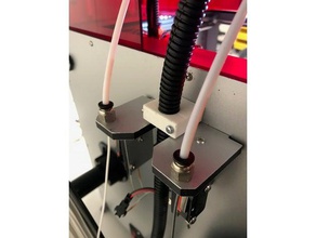 bibo2 touch cable conduit clamp 3d printer parts 3d print model - Mito3D