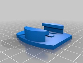 gopro molle clipe atualizado esporte ao ar livre montagem sistema 3d print model - Mito3D