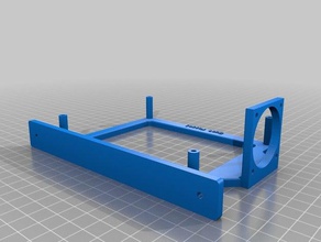 duet wifi kossel mount 3d printing 3d print model - Mito3D