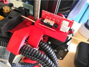 2 1 apoio capteur fin de filamentos contínuos a c&acircbles raptor despeje alfawise sub-20 3d impressora os acessórios filamento suporte do cabo 3d print model - Mito3D
