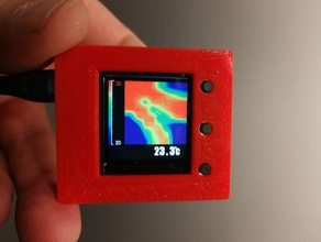 cámara térmica de la carcasa amg8833 ir 8x8 módulo electrónica 3d print model - Mito3D