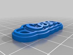 cesc Schlüsselanhänger kundengebundene 3d print model - Mito3D