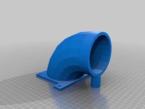 Codo de 90 grados partes 3d print model - Mito3D