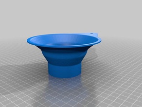 alimentos funil a cozinha jantar 3d print model - Mito3D