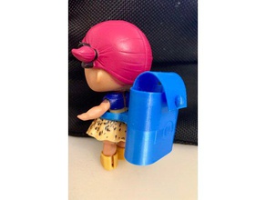 lol sorpresa ziano zaino i giocattoli giochi bambola 3d print model - Mito3D