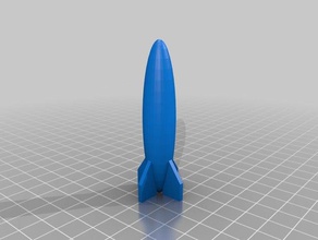 blimp rocket models model 3d print model - Mito3D