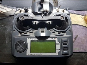 turnigy 9x gimbal savercover hobby cap protector quadrat rc Transmitter 3d print model - Mito3D