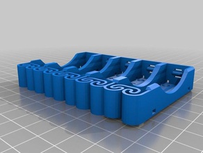 5 cell aa battery holder electronics customized 3d print model - Mito3D