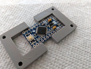 arduino pro mini holder electronics case 3d print model - Mito3D