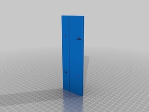 pisou dupla porta de 5mm abertura diy 3d print model - Mito3D