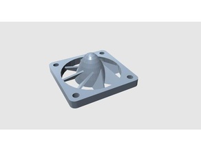 40 mm fan guard - Elektronik 40mm Lüfter grill 3d print model - Mito3D