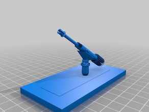 moonbase laser angular 3d impressão 3d print model - Mito3D