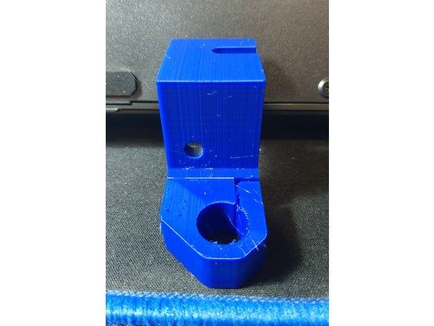 extendido eje lineal soportes de perfil a la izquierda derecha hipercubo evolución electrónica carcasa 3d impresora accesorios 3D print model - Mito3D