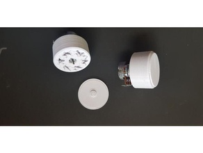 potenciômetro de redução planetária unidade botão eletrônica orientados engrenagem vernier 3d print model - Mito3D