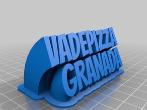 vadepizza office customized 3d print model - Mito3D