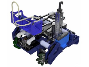 team error 404 complete robot dwg stl files robotics drawing engineering first ftc 3d print model - Mito3D