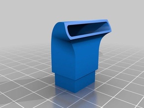 condotto della ventola e3dv6 la stampante parti fanduct 3d print model - Mito3D