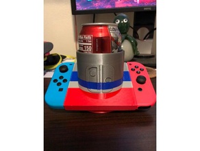 nintendo joycon drink holder more comfortable angle toy game accessories 3d print model - Mito3D