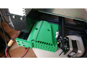 ender 3 mks gen caso ventilador silencioso 3d de la impresora partes creality mods pro 3d print model - Mito3D