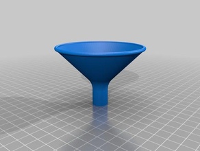 my customized variable size canning funnel kitchen & dining 3d print model - Mito3D