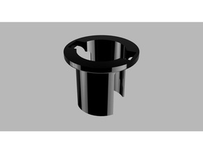 cup holder insert-250ml können bmw i3 Fahrzeuge Getränkehalter 3d print model - Mito3D