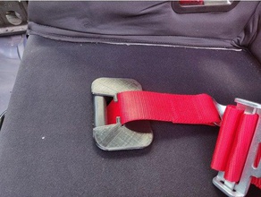 54mm seatbelt stopper automotive 3d print model - Mito3D