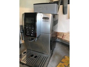booster máquina de café a cozinha jantar caf grãos moedor delonghi dinamica rehausseurs 3d print model - Mito3D