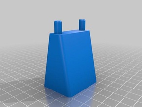 ikea solgul changing table feet household 3d print model - Mito3D