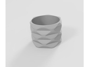 vase pen holder round organization 3d print model - Mito3D